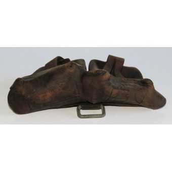 Pochette à munitions en cuir pour fusil Mosin. Espenlaub militaria