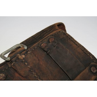 Pochette à munitions en cuir pour fusil Mosin. Espenlaub militaria