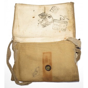 Bolsa de munición Mosin de la Primera Guerra Mundial utilizada también en la Segunda Guerra Mundial. Espenlaub militaria