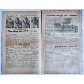 Zeitung auf Estnisch Rindeleht Ausgabe 18, 1943. Espenlaub militaria