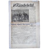 Periódico para Voluntarios SS Estonios Rindeleht 1943