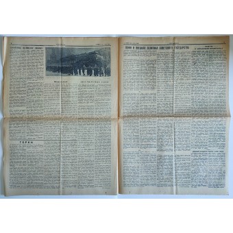 Newspaper Pravda No. 21 for 1940. Espenlaub militaria