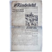 Rindeleht nº 12, 1943 actividad de combate en el Frente Oriental