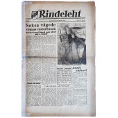 Rindeleht en estonio, número 8, 1943