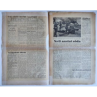 Rindeleht issue about Narva battalion, Nr. 16, 1943