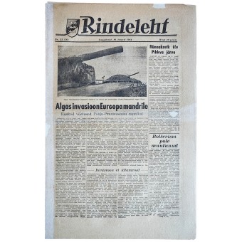 Rindeleht issue about Normandy D-Day Landing. Espenlaub militaria