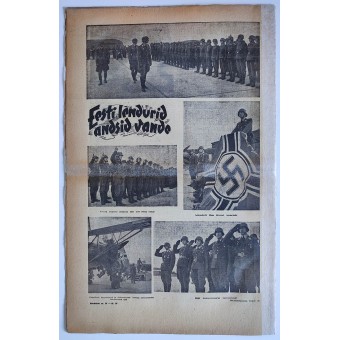 Rindeleht newspaper from November 6th, 1943. Espenlaub militaria