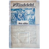 Rindeleht номер 28 от 27-го ноября 1943 г.