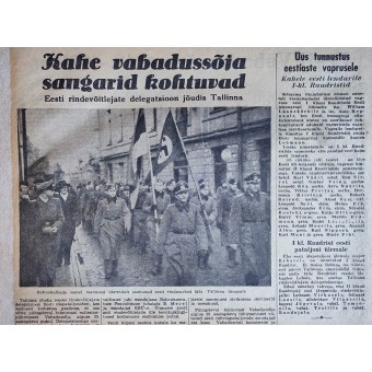 Rindeleht Volume 28 from November 27th, 1943. Espenlaub militaria