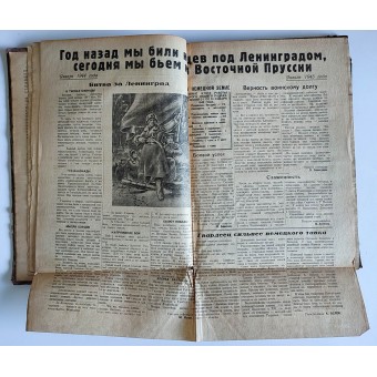 Salvo fire for the Motherland 1945 Binder. Espenlaub militaria