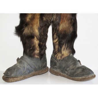 Soviet Pilots High Winter Fur Boots. Espenlaub militaria