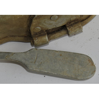 Battle damaged relic equipment set of the Soviet Soldier. Espenlaub militaria