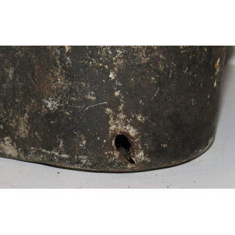 Battle-damaged Wehrmacht Mess Kit found in Pskov area. Espenlaub militaria