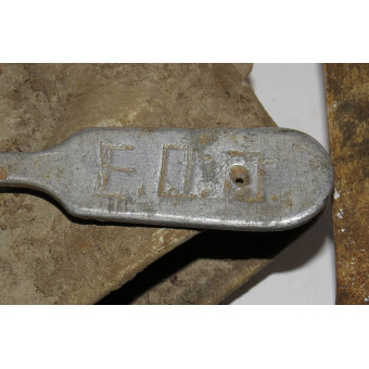 Battle relic find soviet mess kit and spoon. Espenlaub militaria