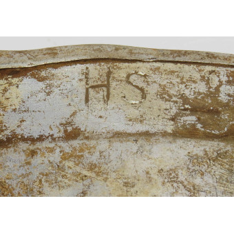 Поврежденный в бою немецкий котелок из-под Ленинграда. Espenlaub militaria