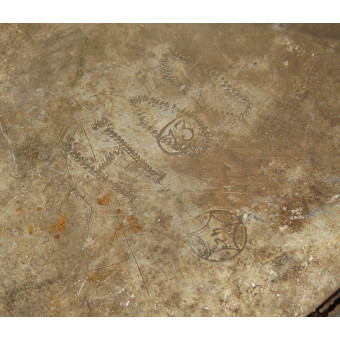 Courland Pocket battlefield finds Mess Kit and Spoon. Espenlaub militaria