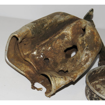 Heavily damaged M31 German Mess Kit. Espenlaub militaria