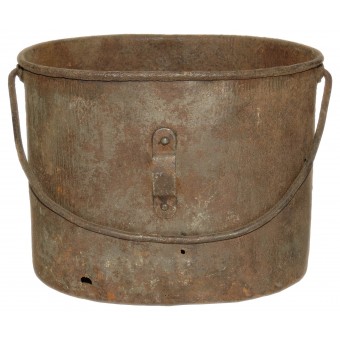 Imperial Russian Mess Kit made of steel in relic condition. Espenlaub militaria