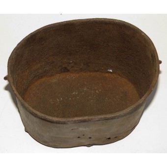 Imperial Russian Mess Kit made of steel in relic condition. Espenlaub militaria