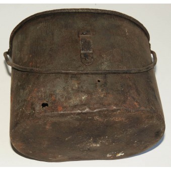 Imperial Russian Mess Kit made of steel in relic condition. Espenlaub militaria