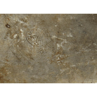 Red Army Mess Kit and Spoon from Courland pocket. Espenlaub militaria