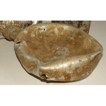 Подписной котелок и немецкая фляга со стаканом. Espenlaub militaria