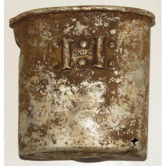 Подписной котелок и немецкая фляга со стаканом. Espenlaub militaria