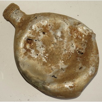 Подписной котелок и немецкая фляга со стаканом. Espenlaub militaria