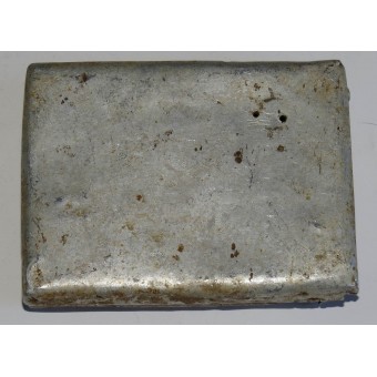 Relic Trench-made cigarette case from Narva area. Espenlaub militaria