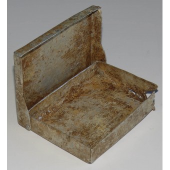 Relic Trench-made cigarette case from Narva area. Espenlaub militaria