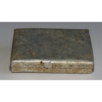 Relic Trench-made cigarette case from Narva area. Espenlaub militaria