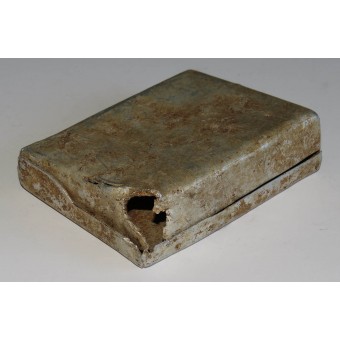 Relic Trench-made cigarette case from Narva area. Espenlaub militaria