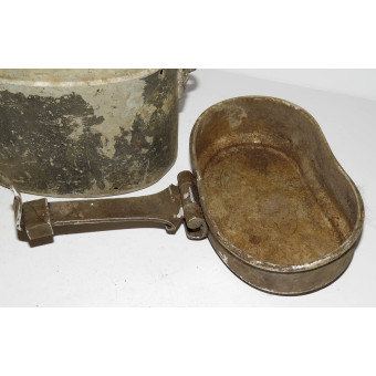 Relic Wehrmacht Kochgeschirr M31 found near Königsberg. Espenlaub militaria
