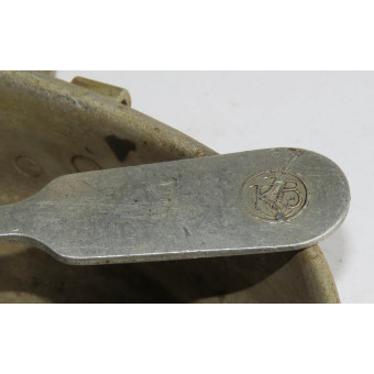 Котелок с мест боёв с инициалами бойца. Espenlaub militaria