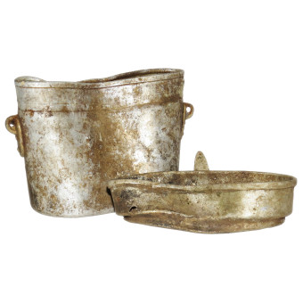 Stalingrad relic find German Mess Kit. Espenlaub militaria