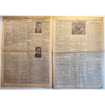 Central newspaper Pravda (The Truth) dated January 13, 1940. Espenlaub militaria