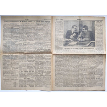 Central Soviet newspaper Pravda, March 9, 1940. Espenlaub militaria