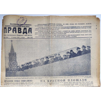 Numéro festif de la Pravda, 9 novembre 1939. Espenlaub militaria