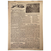 Newspaper of Soviet submariners "Dozor" (The Watch) dated May 9, 1942
