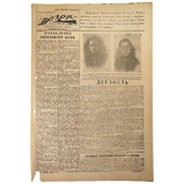 Soviet combat newspaper "Dozor" dated September 2, 1942