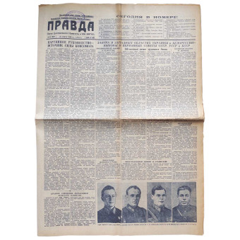 Soviet newspaper Pravda, March 23, 1940. Espenlaub militaria