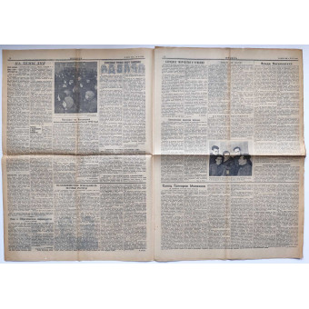 Soviet newspaper Pravda, March 23, 1940. Espenlaub militaria