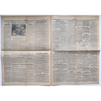 The main newspaper of the USSR Pravda, September 20, 1939. Espenlaub militaria