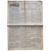 The main Soviet newspaper "Pravda" dated September 3, 1939.