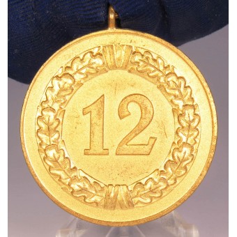 Медаль за 12 лет службы в Люфтваффе. Espenlaub militaria