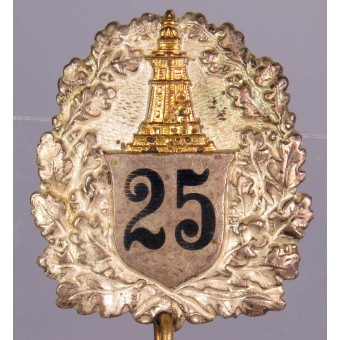 25 años de insignia de la Asociación de Guerreros Prusianos.. Espenlaub militaria