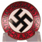 Insignia del partido NSDAP de Gustav Brehmer