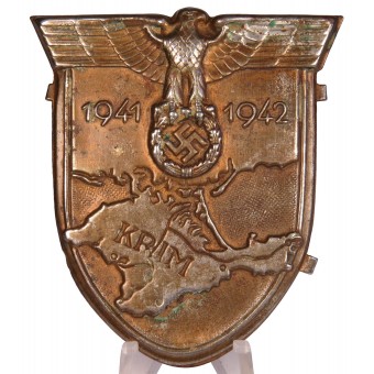 Krim Campagne Schild 1941-1942, Rudolf Souval. Espenlaub militaria