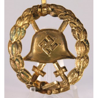 Distintivo di ferita della Legione Condor in oro. Espenlaub militaria