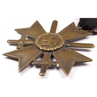 Rare fabricant Croix du Mérite de la Guerre 108 Wallpach. Espenlaub militaria